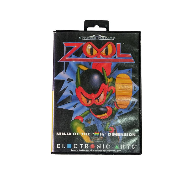 (Pre-Owned) Zool: Ninja of the 'Nth' Dimension Game - Sega Mega - ريترو